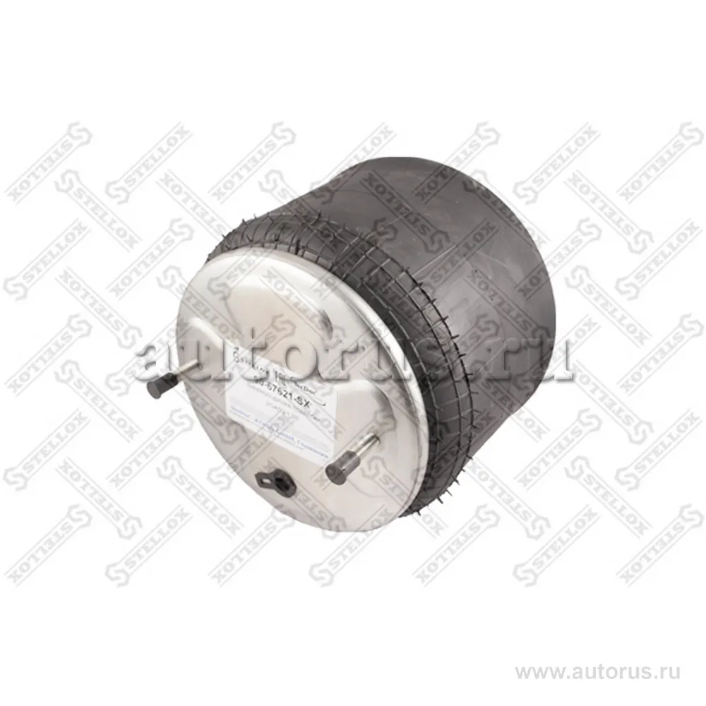 Пневмоподушка со стак. перед. 2шп.М10x1.5 1шт. Volvo FM7-FM12/FH12/ STELLOX 90-67621-SX
