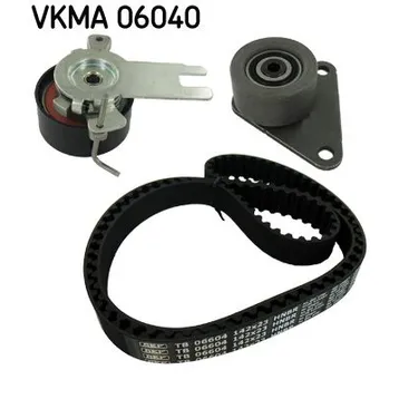 Ремкомплект ГРМ (Ремень+2ролика) SKF VKMA 06040