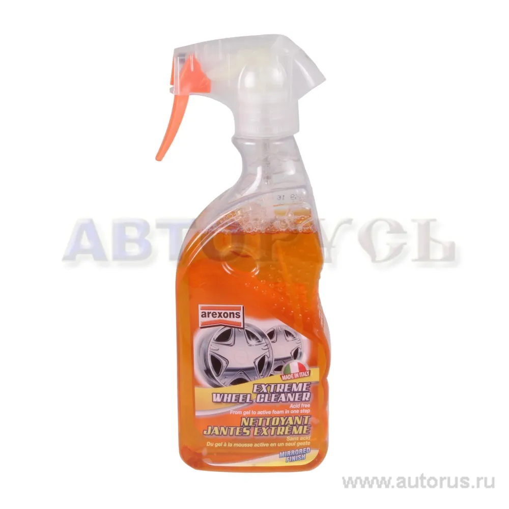 Очиститель колесных дисков 500 мл AREXONS Extreme Wheel Cleaner. триггер-спрей . 500 мл.