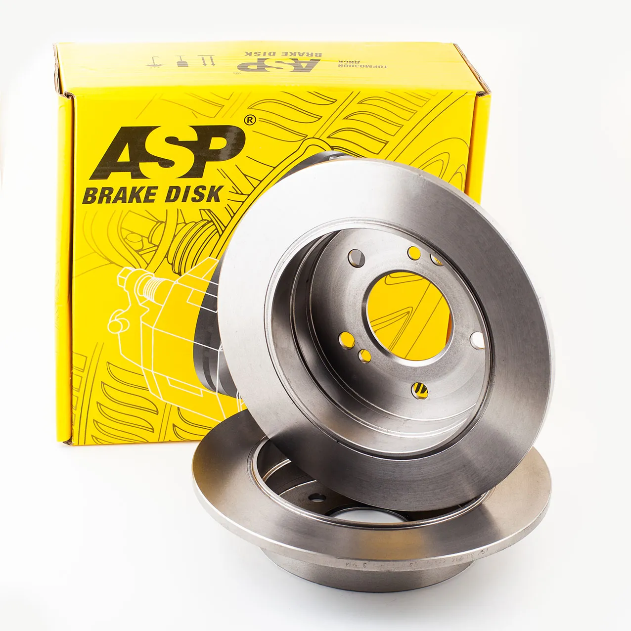 Диск тормозной передний LIFAN SMILY /D=258MM ASP 300214
