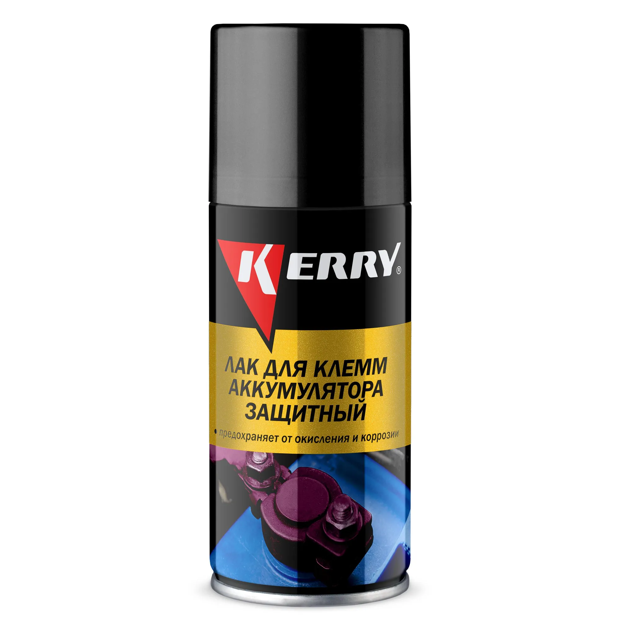 Лак для клемм аккумулятора защитный 210 мл KERRY KR-918