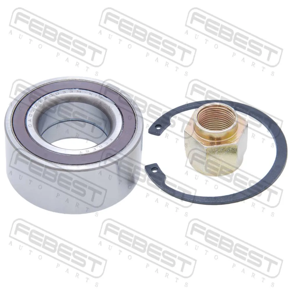 Подшипник ступичный передний 37x72x33 CITROEN C3 II FEBEST DAC37720033M-KIT