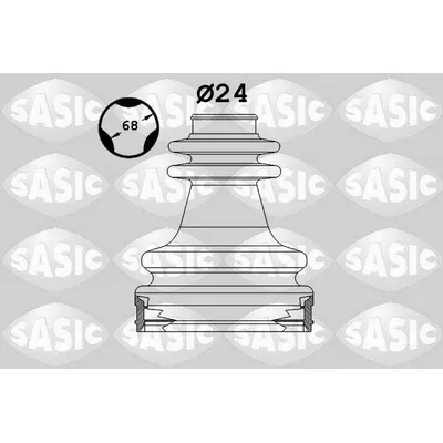 Пыльник шруса внутр. R