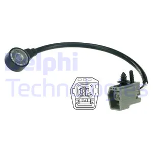 Датчик детонации!/ Ford Focus/Galaxy/Mondeo, Mazda 3/5/6/MPV/MX5, Volvo S40 1.8-2.3 00> DELPHI AS10200