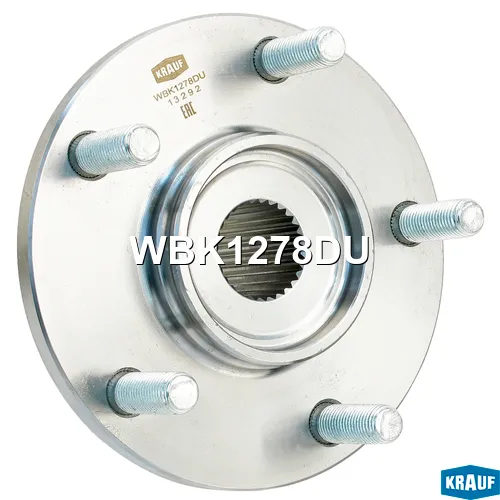 Ступица колеса [перед] MITSUBISHI Outlander (II,III), Lancer VIII, ASX / CITRO?N C-Crosser / PEUGEOT KRAUF WBK1278DU
