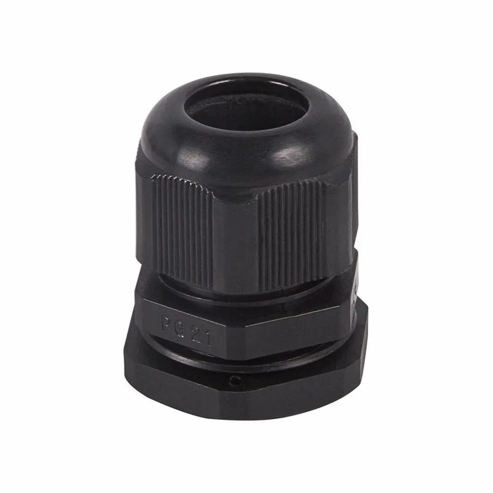 Кабельный ввод PG-21 (13-18 мм) черный REXANT 07-8021-1
