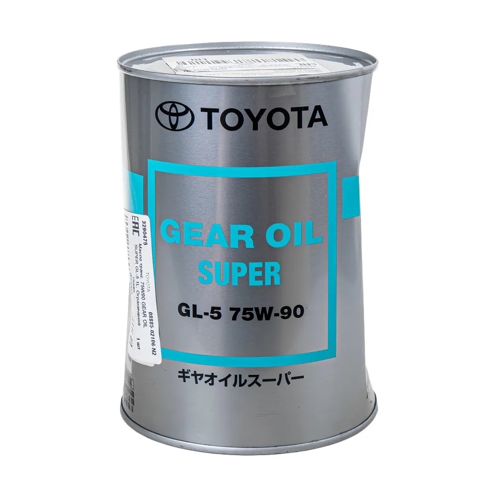 Уценка Масло трансмиссионное TOYOTA GEAR OIL SUPER GL-5 75W-90 1 л 08885-02106-N2