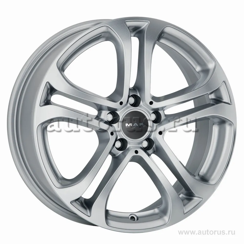Диск литой R18 8J 5x112/66.6 ET45 MAK Stuttgart Silver F8080GASI45WS4X