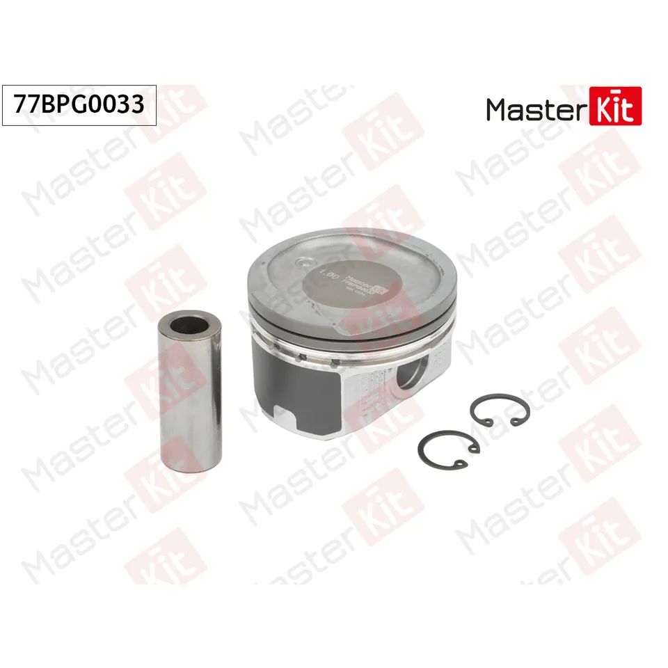 Поршень с пальцем (без колец) (1шт) (1,0) TOYOTA 1ZZ-FE MASTERKIT 77BPG0033