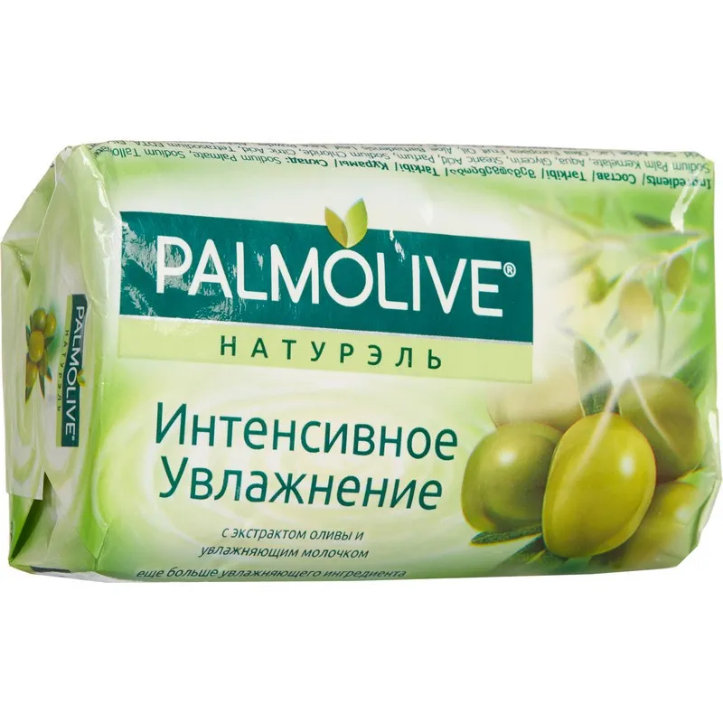 Мыло туалетное 90г PALMOLIVE Интенсивное увлажнение (с экстрактом оливы) 15584