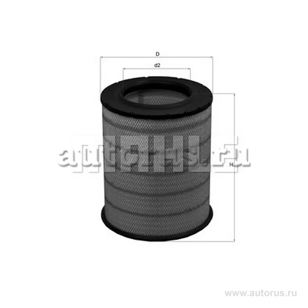 Фильтр воздушный VOLVO FH, VOLVO FH 12, VOLVO FM, VOLVO FM 12, VOLVO FMX KNECHT/MAHLE LX1281