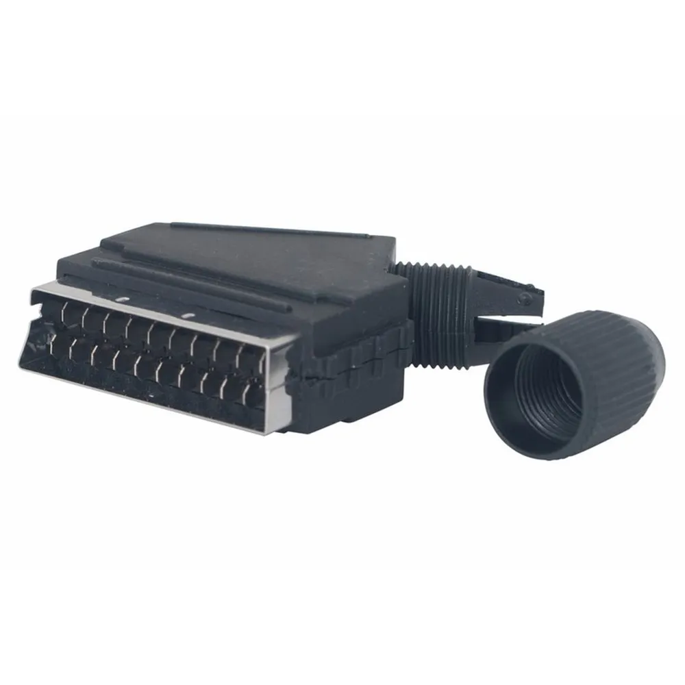 Разъем на кабель штекер SCART, пластик REXANT 17-1001