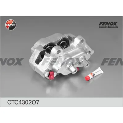 Суппорт М-412, 2137, 2140, 2734, ИЖ-2125, 2715 без колодок левый в инд. упак. FENOX CTC4302O7