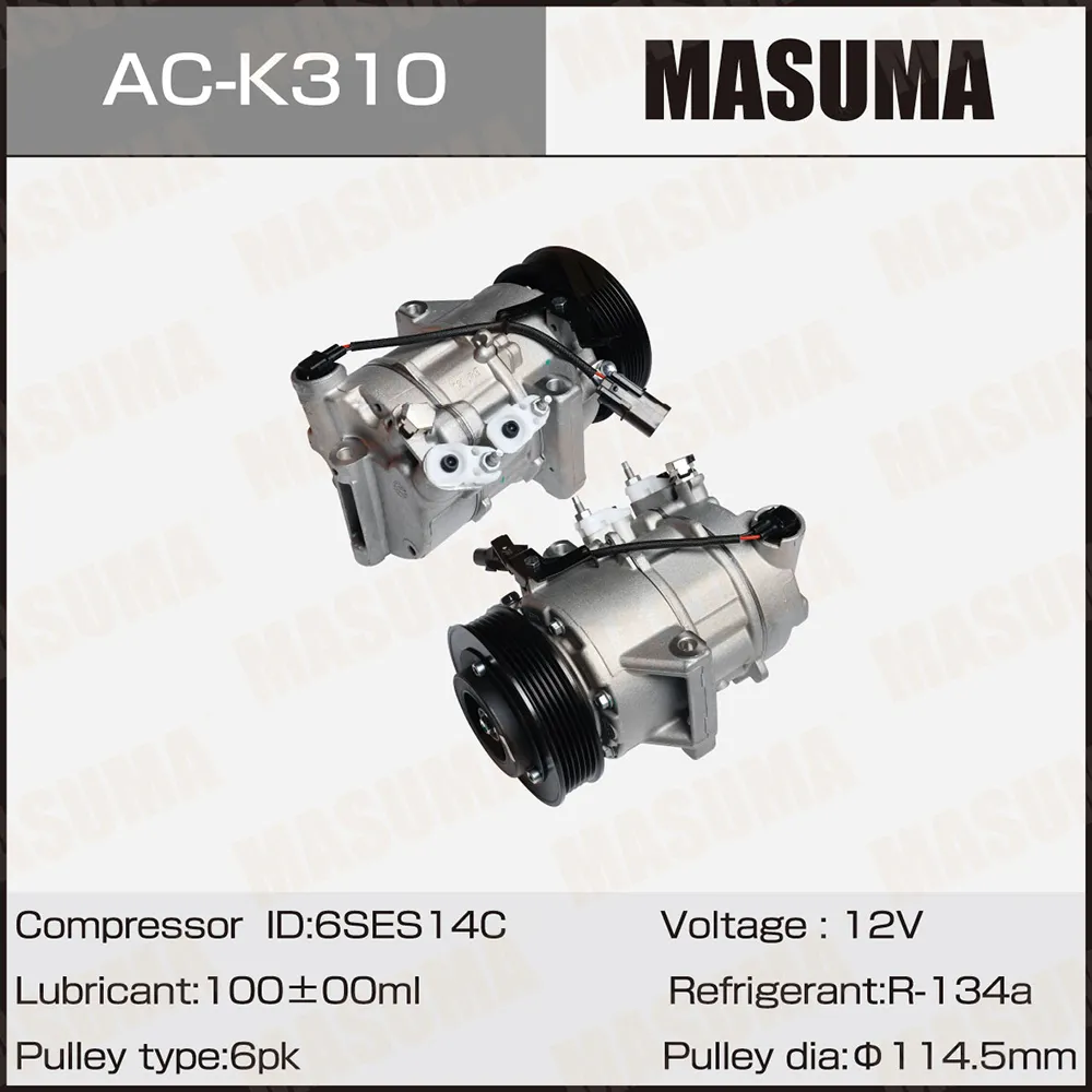 Компрессор кондиционера MASUMA ACK310