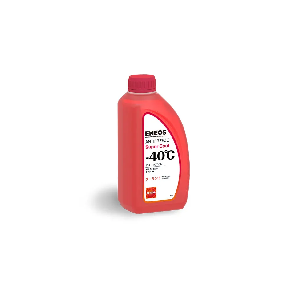 Антифриз ENEOS Super Cool G12 готовый -40C красный 1 кг Z0074