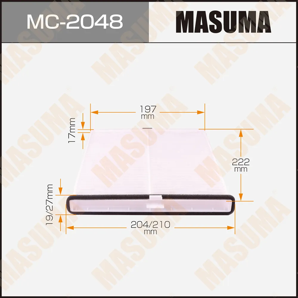 Фильтр салонный MAZDA AXELA MASUMA MC-2048