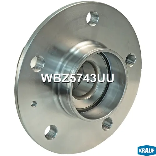 Ступица в сборе AUDI [задн, ABS, Kit] A4 B8(8K2,8K5)B9(8W2,8WC,8W5,8WD)/ A5 B8(8T3,8F7,8TA)B9(F53,F5 KRAUF WBZ5743UU