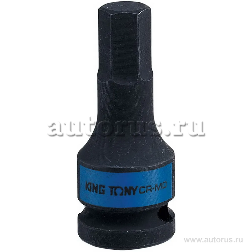 Насадка, бита ударная торцевая 1/2, HE x, 16 мм, L 60 мм KING TONY 405516M