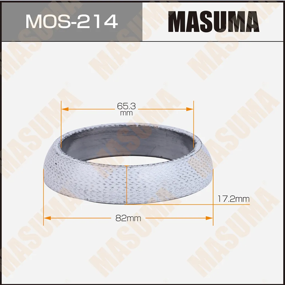 Кольцо глушителя 65.3 x 82 MASUMA MOS214
