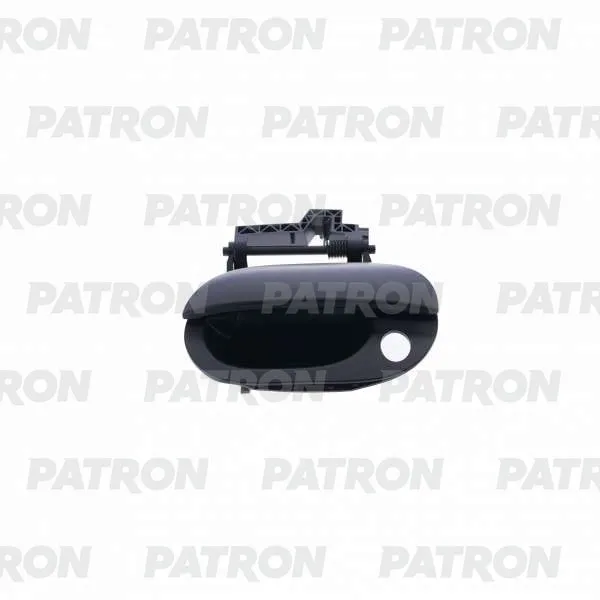 Ручка двери наружн передн лев BMW: 5 Series E39 97-03 (черн) PATRON P200024L