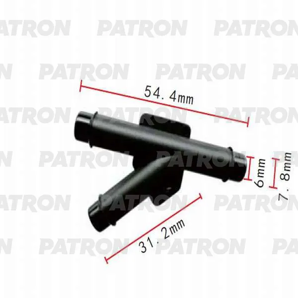 Тройник Chrysler применяемость: соединитель трубок PATRON P37-0801