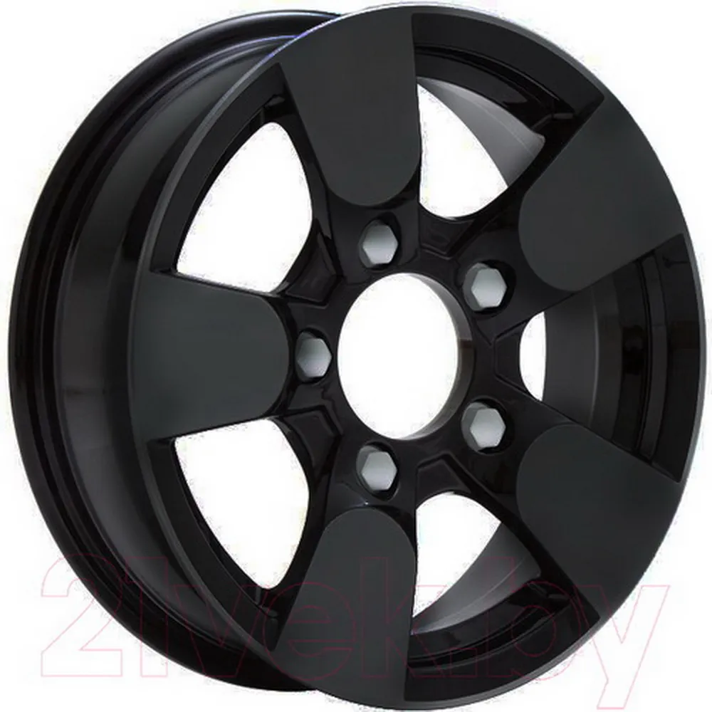 Диск литой R15 6.5J 5x139.7/98.5 ET40 СКАД Эвридика-2 черный бархат 0860025