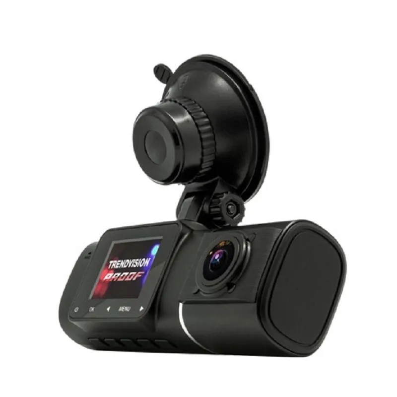 Видеорегистратор автомобильный с камерой в салон, TrendVision Proof PRO GPS(TVPPG), Full HD, экран 1.5, обзор 170° 1605275