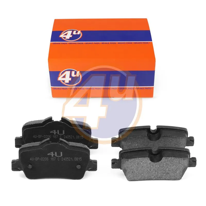 КОЛОДКИ ЗАД BMW 3 (G20, G80, G28) 3 TOURING (G21, G81) 4 COUPE (G22, G82) 4 CONVERTIBLE (G23, G83) 2 4U 4U-BP-0206