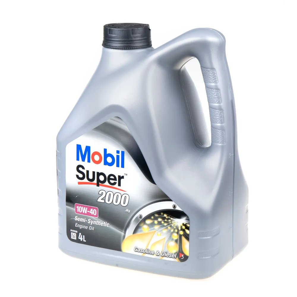 Масло моторное MOBIL Super 2000 X1 10W-40 полусинтетическое 4 л 150548