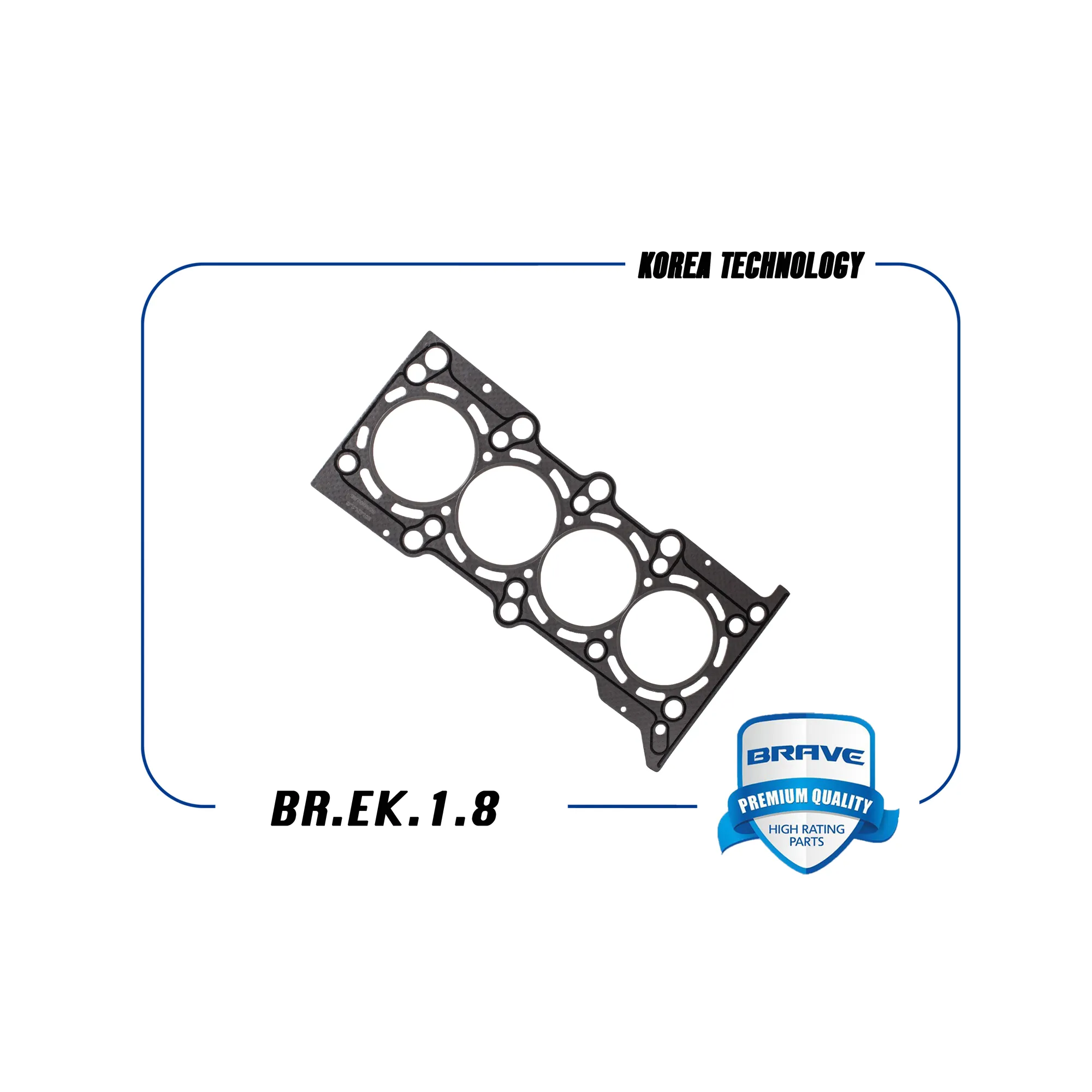 Прокладка ГБЦ Chevrolet Cobalt,Gentra BRAVE BR.EK.1.8