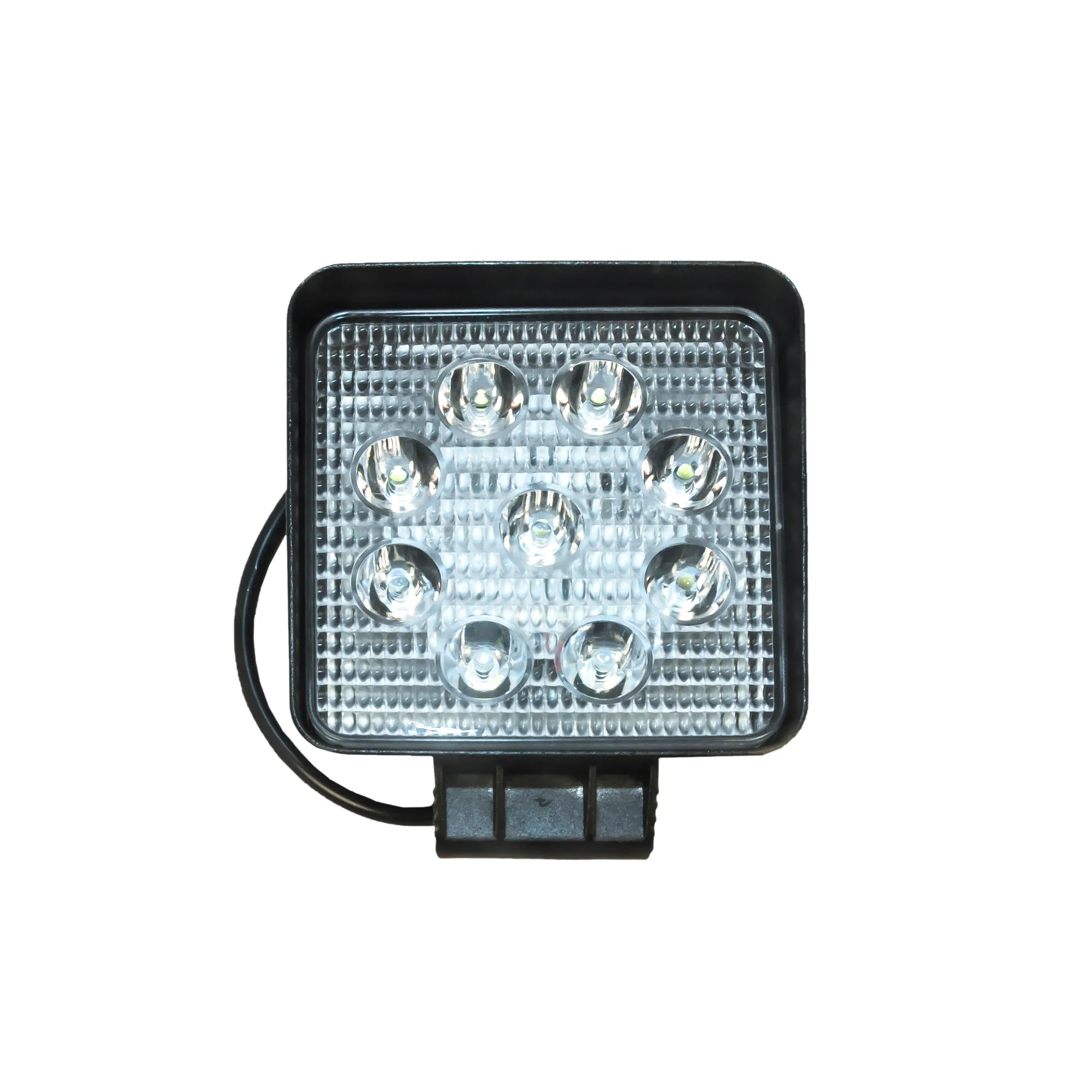 Фара доп-ая квадратная, направленный свет, 9 диодов,27W, (110х42х140) 12/24V AVTOELECTRICA AE27S-9LED-42HC