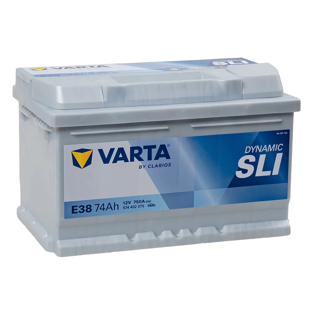 Аккумулятор VARTA Silver Dynamic 74 А/ч обратный R+ 278x175x175 LB3 EN 750 А