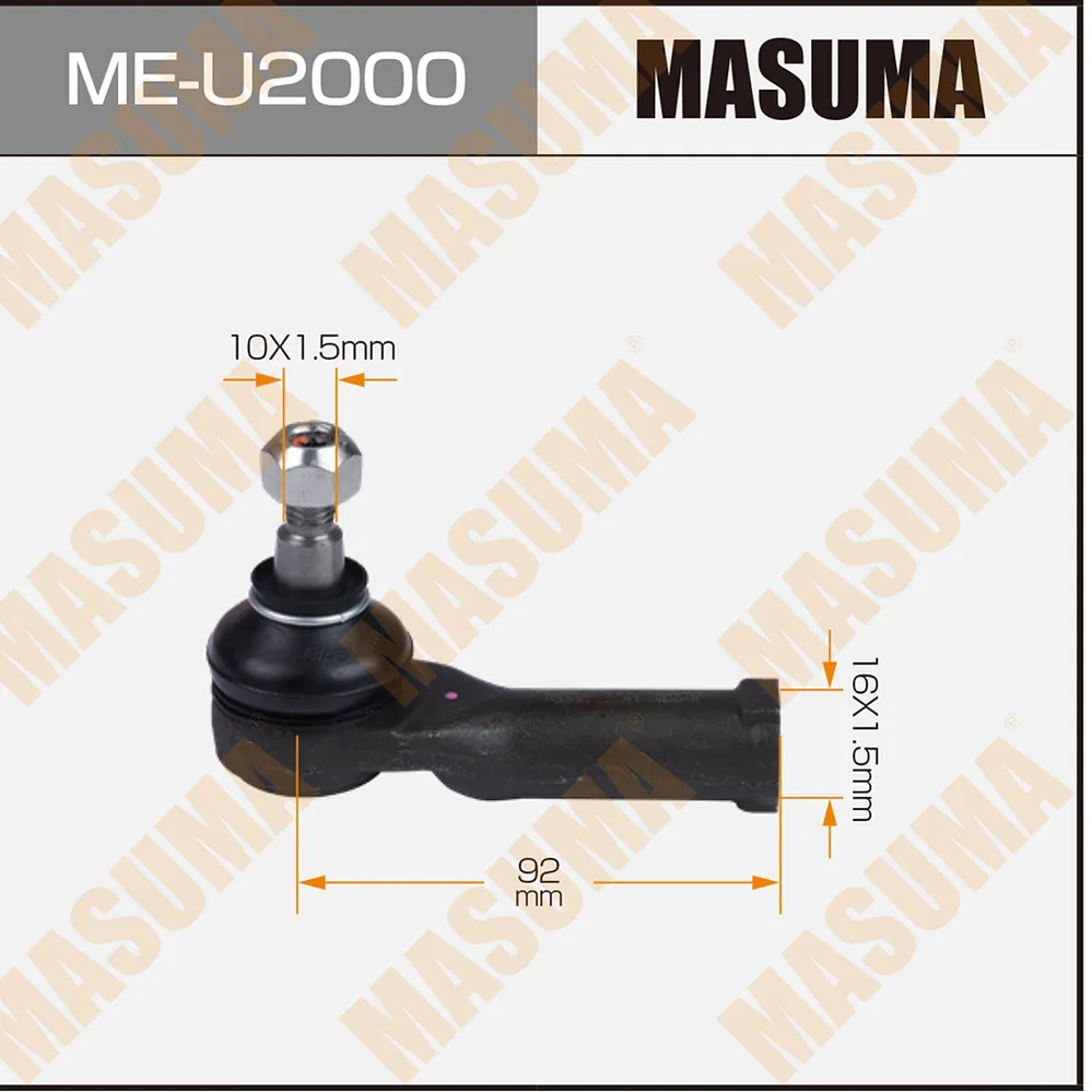Наконечник рулевой FORD MONDEO MASUMA ME-U2000