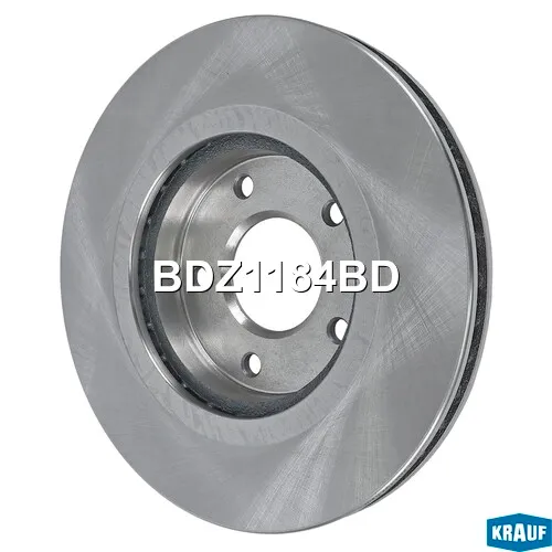 Диск тормозной KRAUF BDZ1184BD