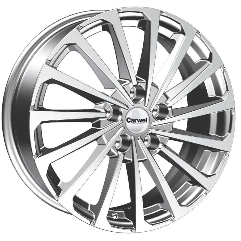 Диск литой R17 6.5J 5x114.3/66.1 ET45 Carwel Кагра 1721 AST 00122456
