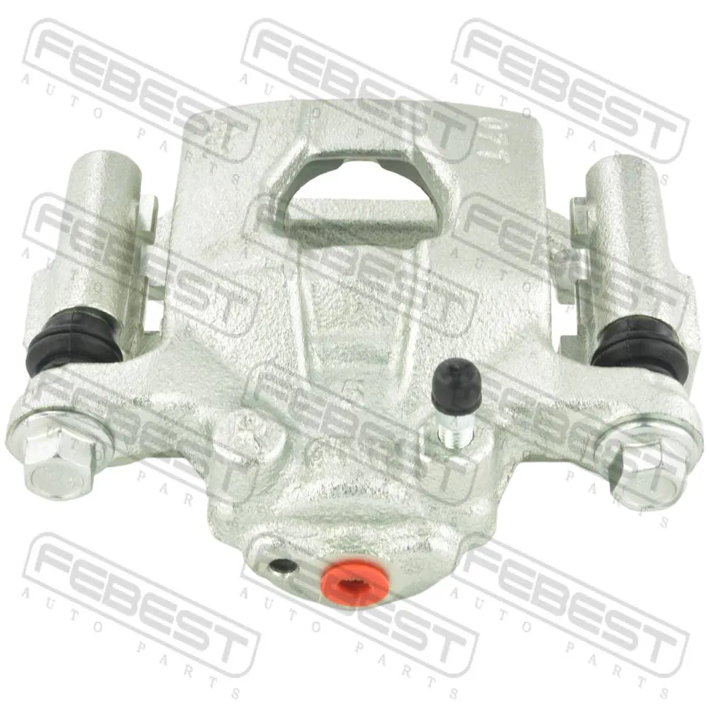 Суппорт тормозной задний L (со скобой) NISSAN Qashqai (J10) 06-> FEBEST 0277-J10ERL