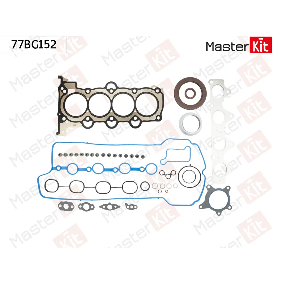 Комплект прокладок двигателя Hyundai SOLARIS I (RB) G4FD MASTERKIT 77BG152
