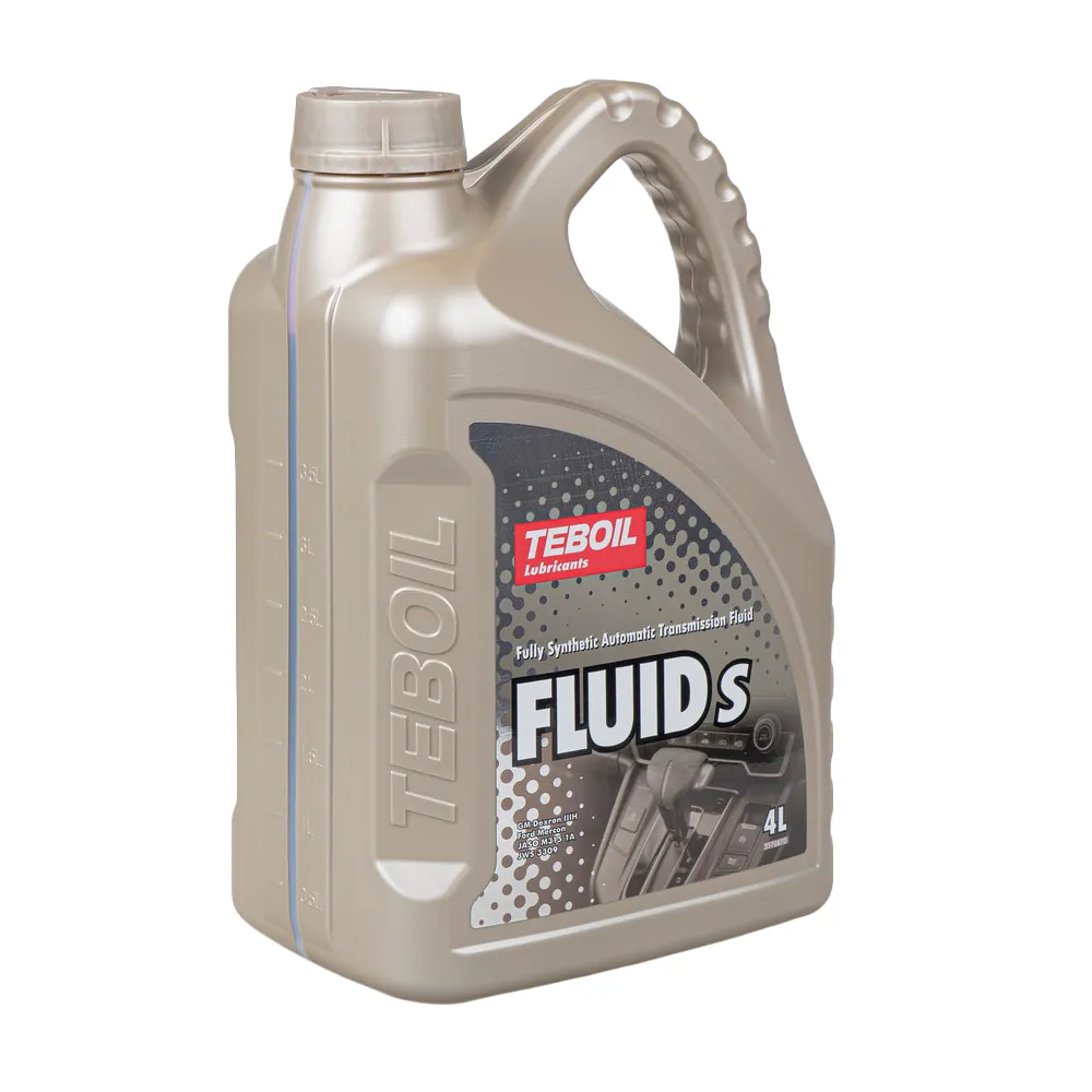 Масло трансмиссионное TEBOIL Fluid S синтетическое 4 л 3566897