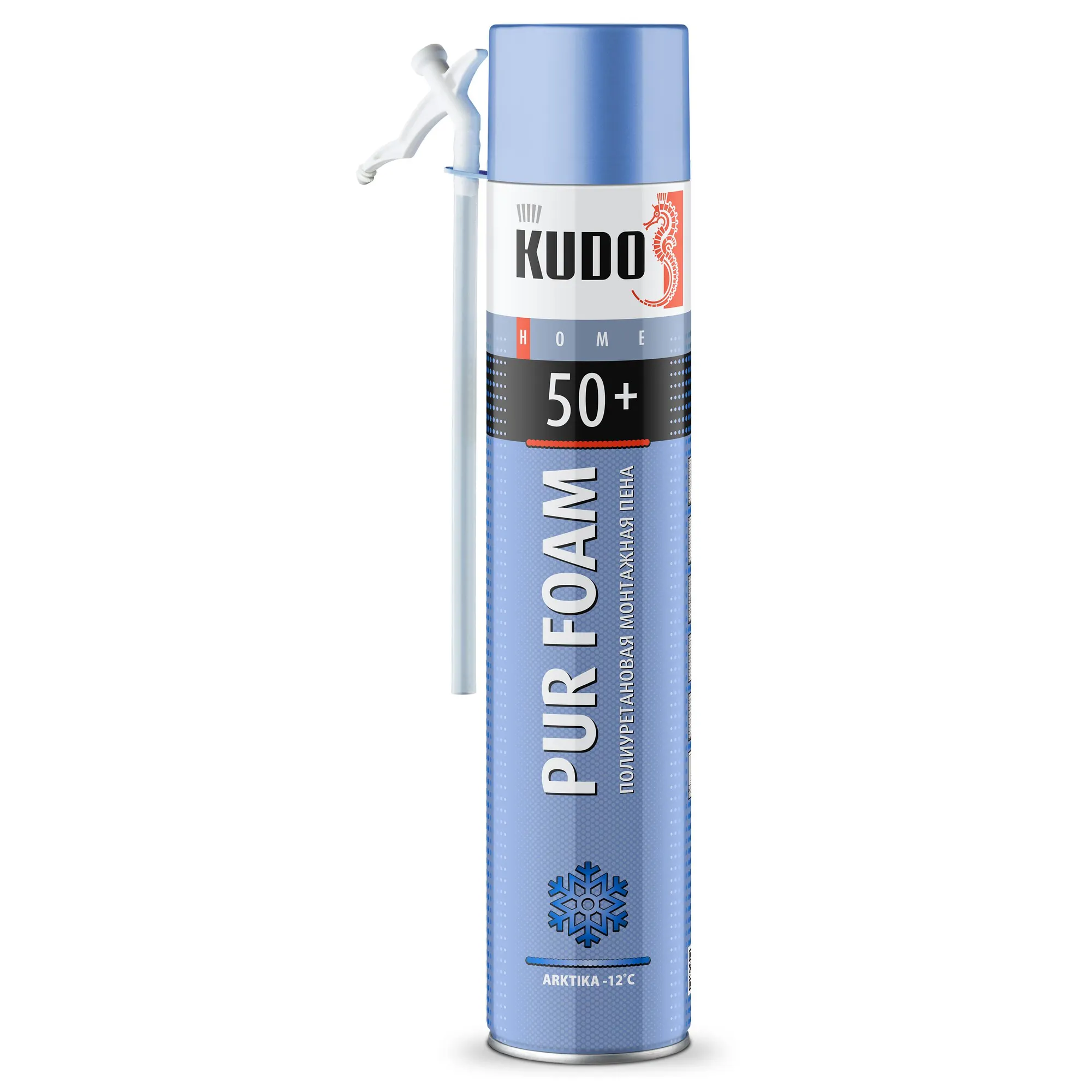 Пена полиуретановая монтажная KUDO HOME 50+ARKTIKA KUDO 1000 мл KUDO KUPH10W50+