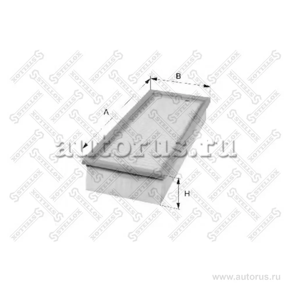 Фильтр воздушный Honda Accord/Civic 2.0TD/TDi 97>,Rover 200-800 1. STELLOX 71-00719-SX