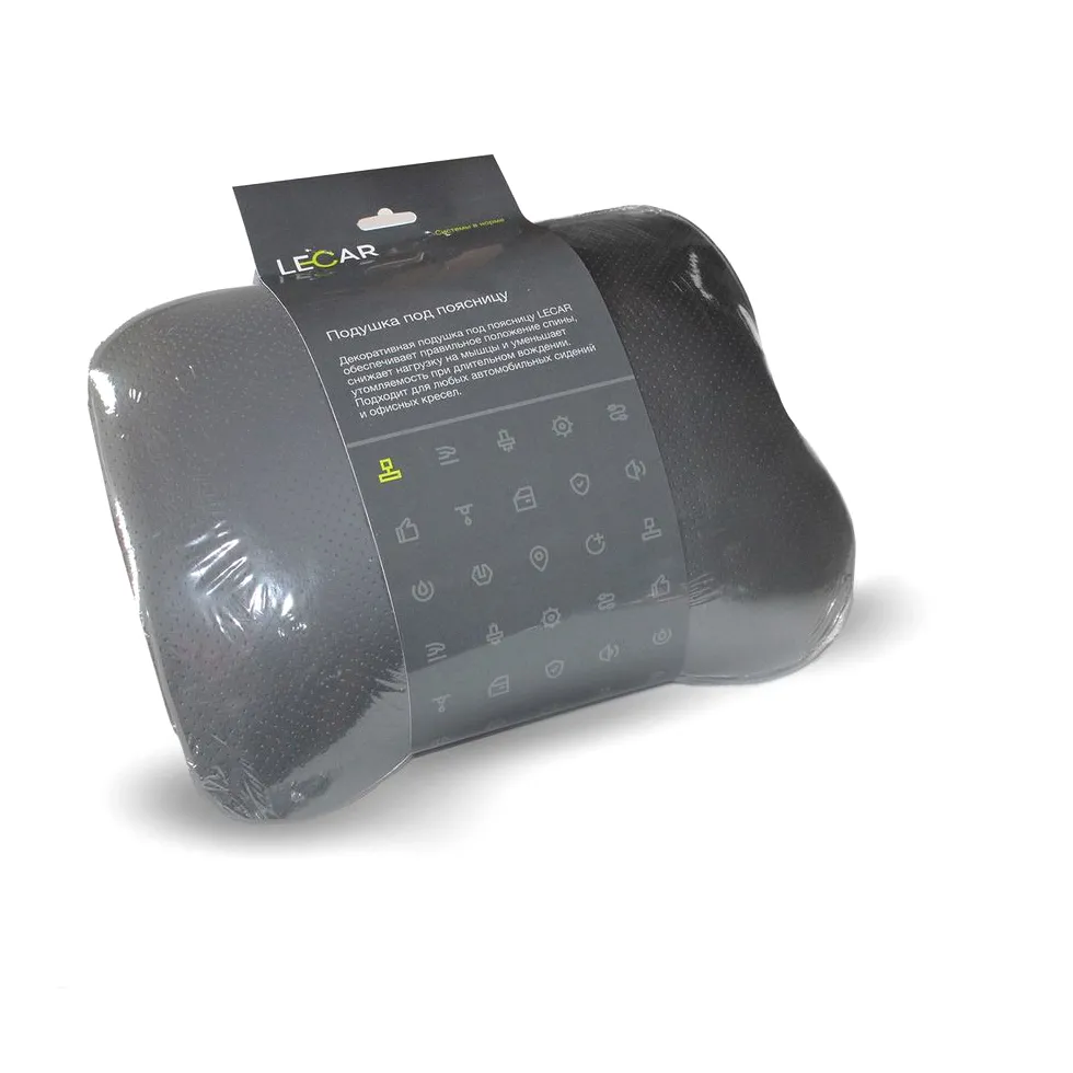 Подушка под спину/поясницу 33х29 см., искусственная кожа