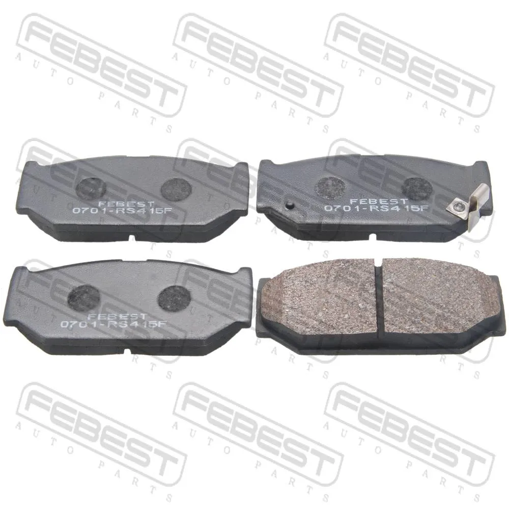 Колодки тормозные передние SUZUKI SWIFT RS415 FEBEST 0701-RS415F