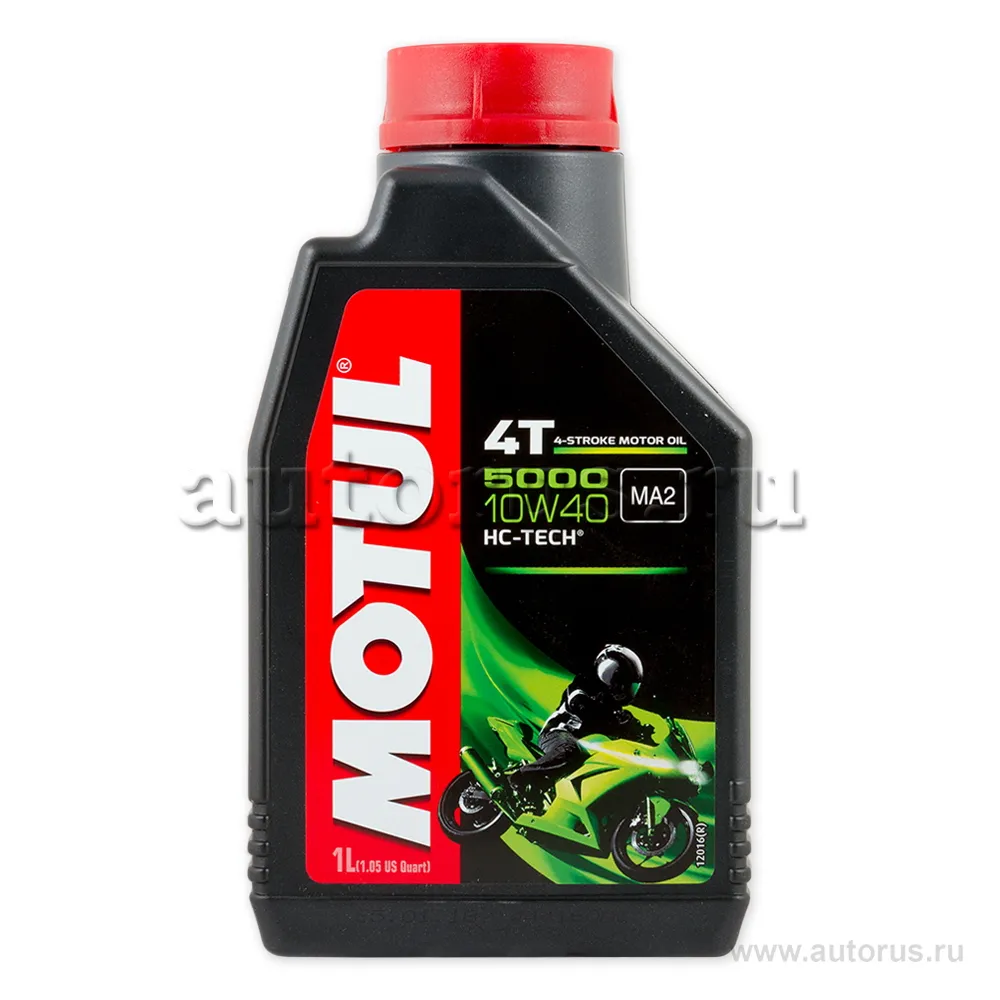 Масло моторное 4T Motul 5000 4T 10W40 1 л 104054