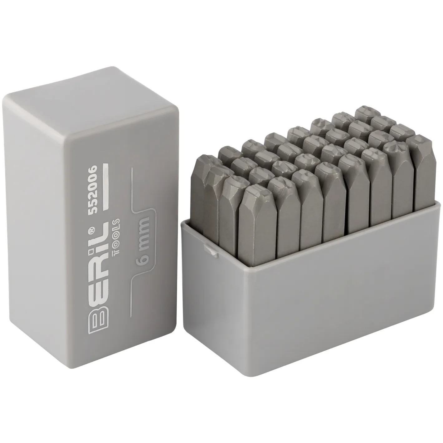Набор клейм буквенных кириллица 6мм (стальные) BERIL 552006 552006