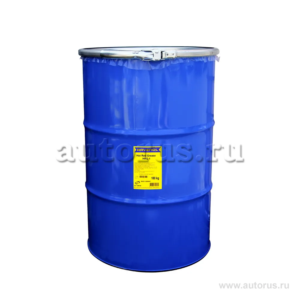 Смазка пластичная RAVENOL Hot Red Grease HRG 1 180 кг Ravenol 1340120-180