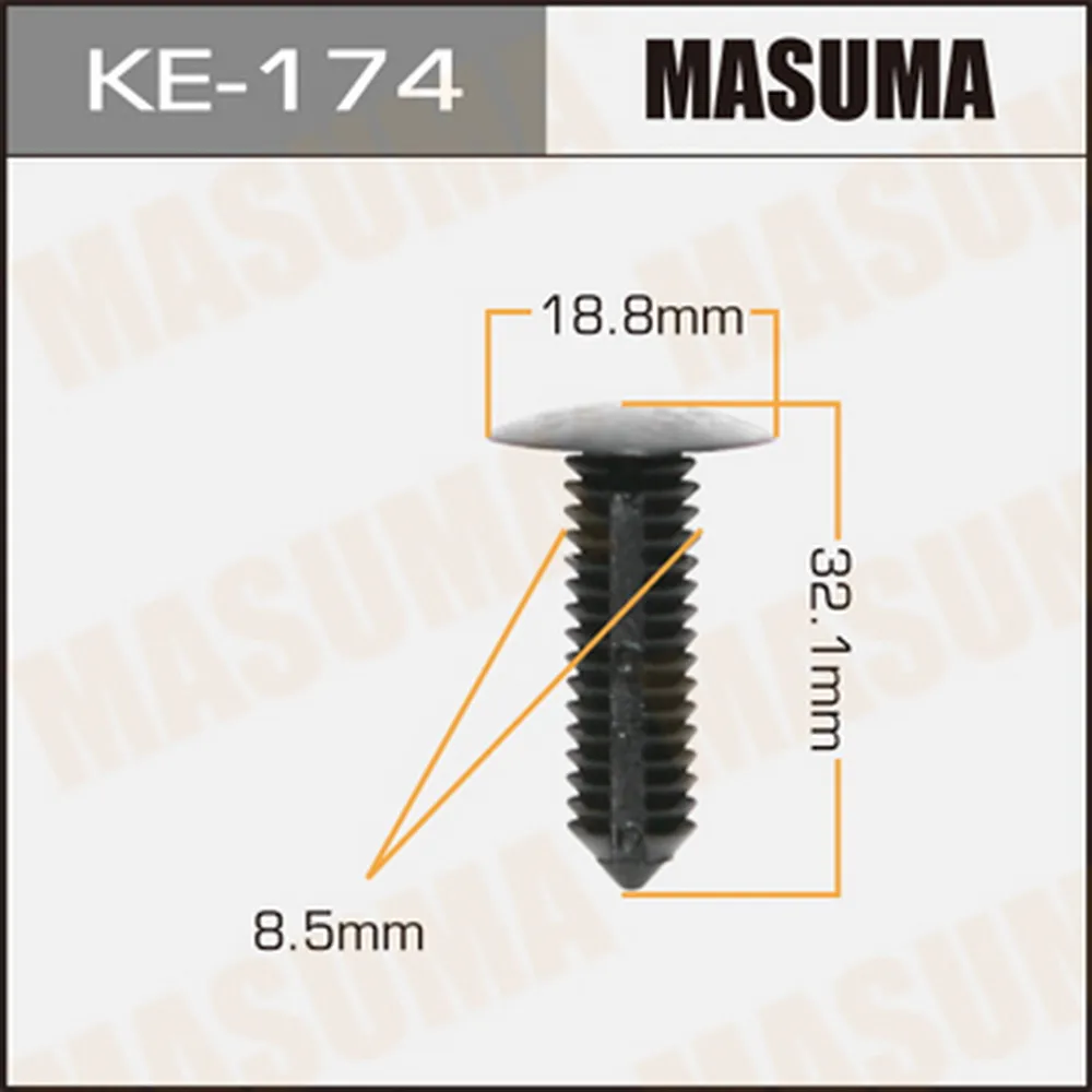 Клипса универс. MASUMA KE-174