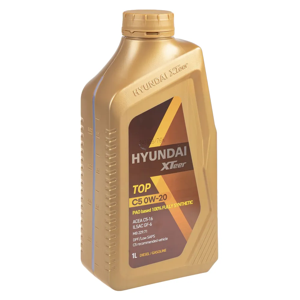 Масло моторное синт. HYUNDAI  XTeer TOP C5 0W20, 1 л 1011101
