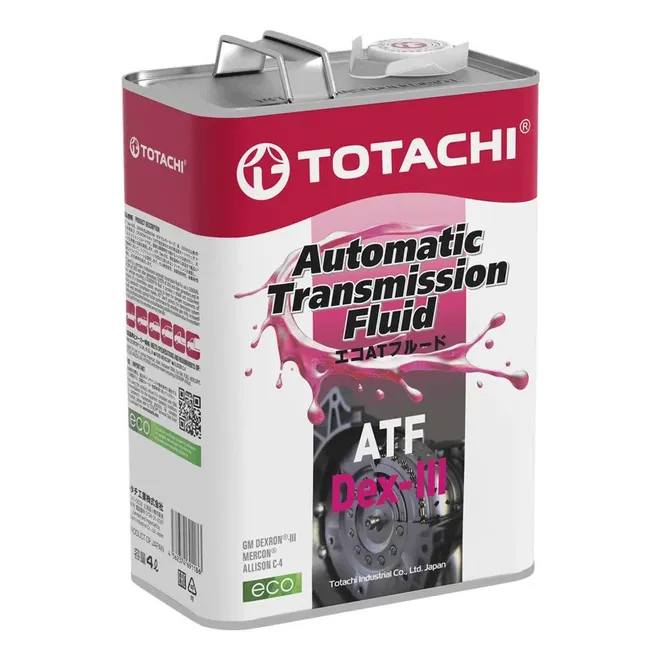 Жидкость для АКПП TOTACHI ATF DEX- III минерал. 4л TOTACHI 20704