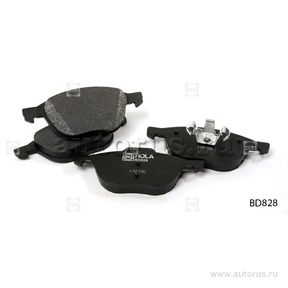 Колодки передние FORD Focus II/III, C-Max I/II, Ecosport, Focus C-M HOLA BD828