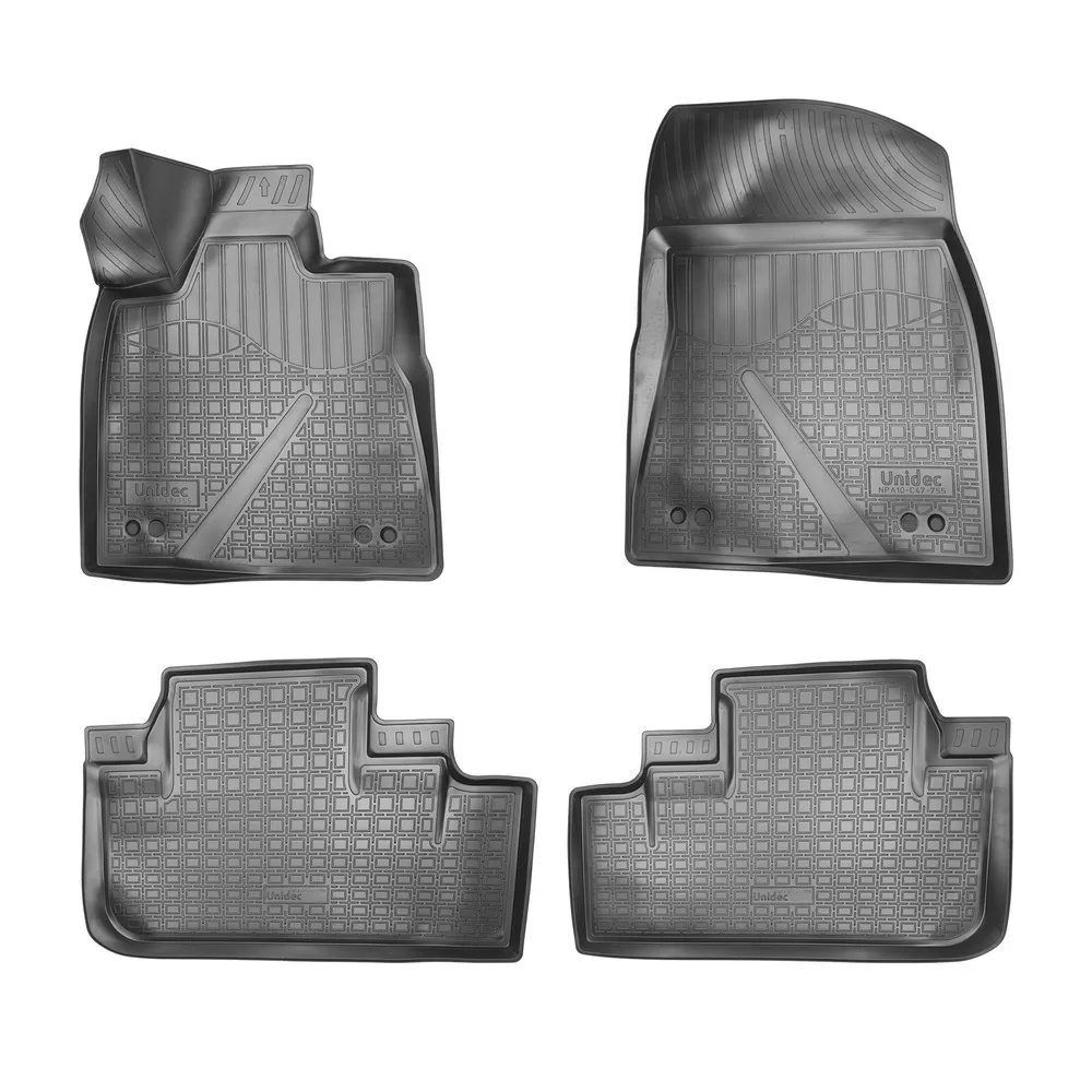 Коврики салонные для Lexus RX 3D (2015) NORPLAST NPA10-C47-755